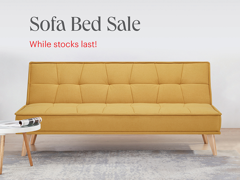 Sofa Bed Sale until Sunday